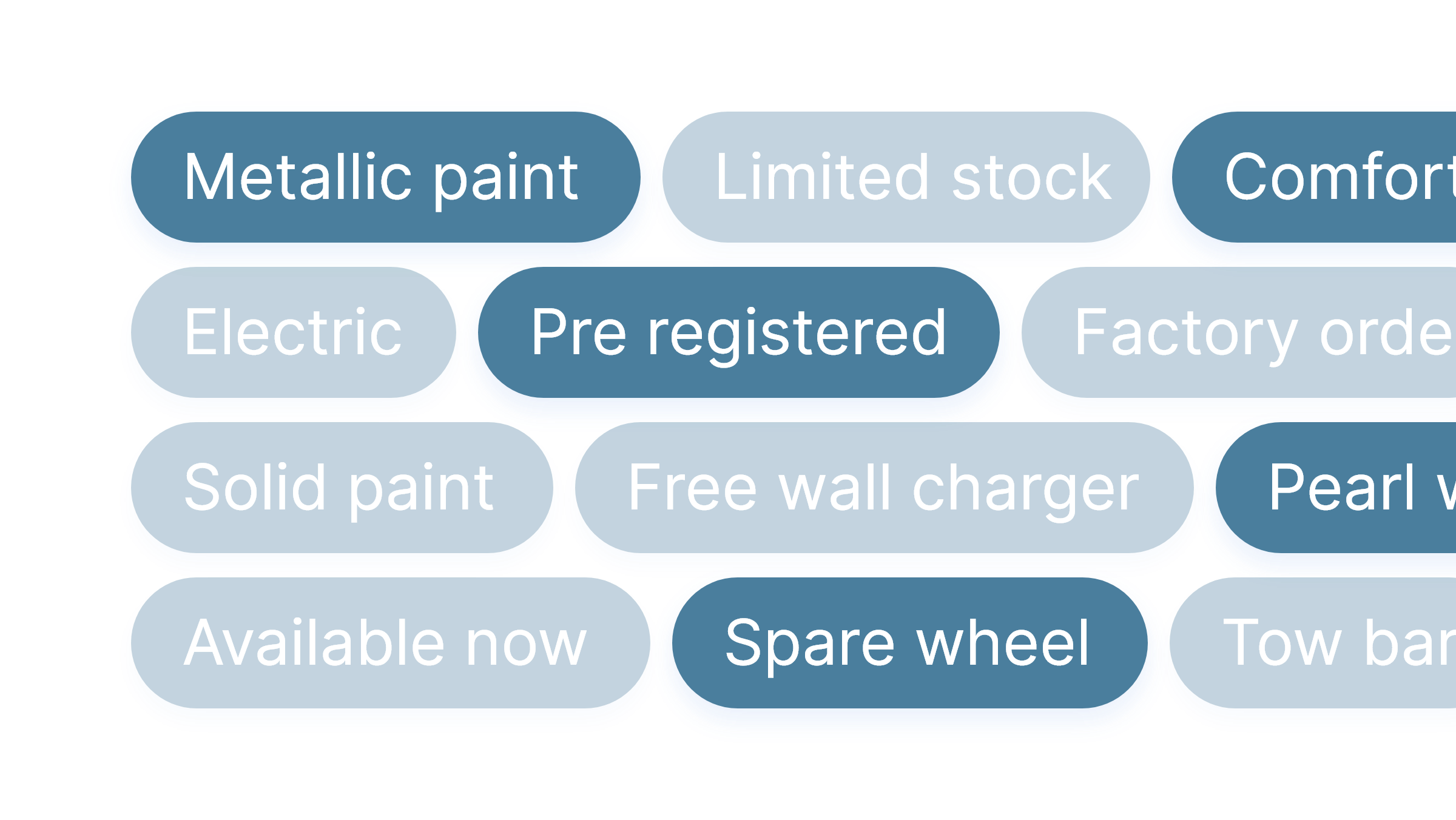 Tag offers to allow custom grouping of data