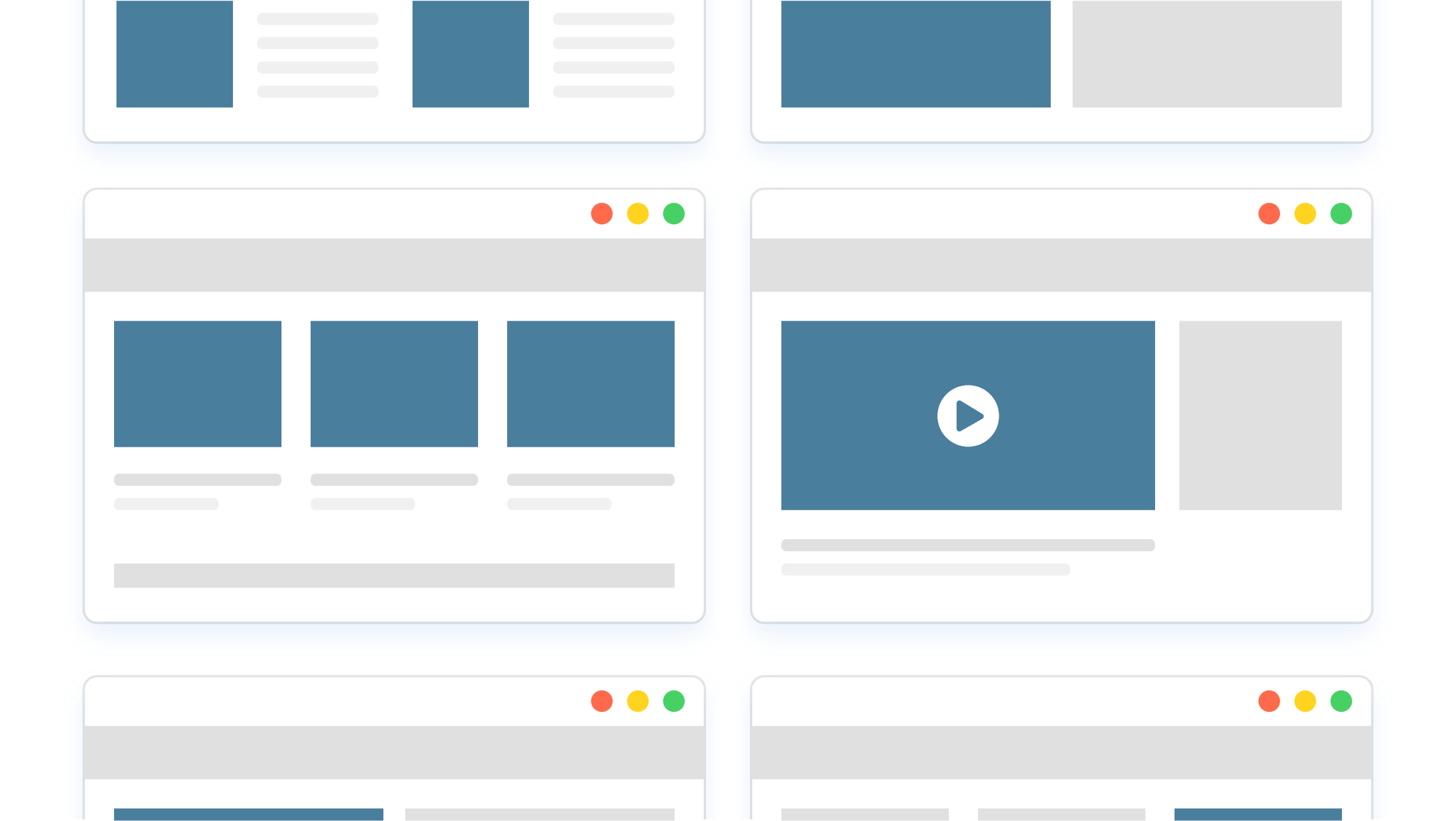 Infinitely configurable content layouts